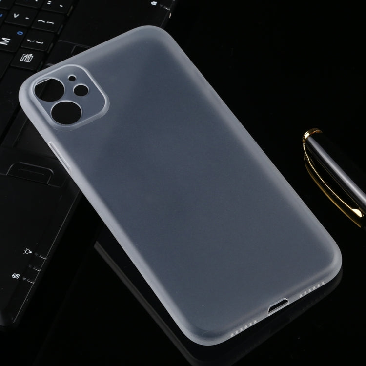For iPhone 11 Ultra-thin Frosted PP Case(Transparent) - iPhone 11 Cases by buy2fix | Online Shopping UK | buy2fix