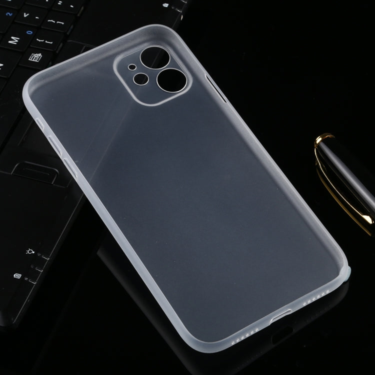For iPhone 11 Ultra-thin Frosted PP Case(Transparent) - iPhone 11 Cases by buy2fix | Online Shopping UK | buy2fix