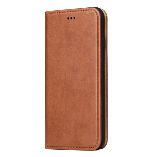 For iPhone SE 2022 / SE 2020 / 8 / 7 Fierre Shann PU Genuine Leather Texture Horizontal Flip Leather Case with Holder & Card Slots & Wallet(Brown) - iPhone SE 2022 / 2020 / 8 / 7 Cases by FIERRE SHANN | Online Shopping UK | buy2fix