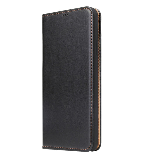 Fierre Shann PU Genuine Leather Texture Horizontal Flip Leather Case with Holder & Card Slots & Wallet For iPhone 11 Pro(Black) - iPhone 11 Pro Cases by FIERRE SHANN | Online Shopping UK | buy2fix