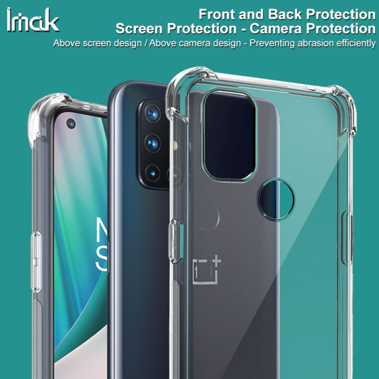 For OnePlus Nord N10 5G IMAK All-inclusive Shockproof Airbag TPU Case(Transparent) - OnePlus Cases by imak | Online Shopping UK | buy2fix