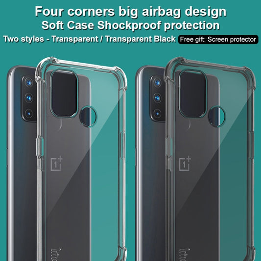For OnePlus Nord N100 IMAK All-inclusive Shockproof Airbag TPU Case(Transparent) by imak