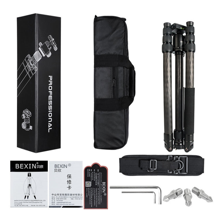 BEXIN W324C G44 Carbon Fiber Tripod Stable Shooting Camera for Video Point Dslr Camera by BEXIN