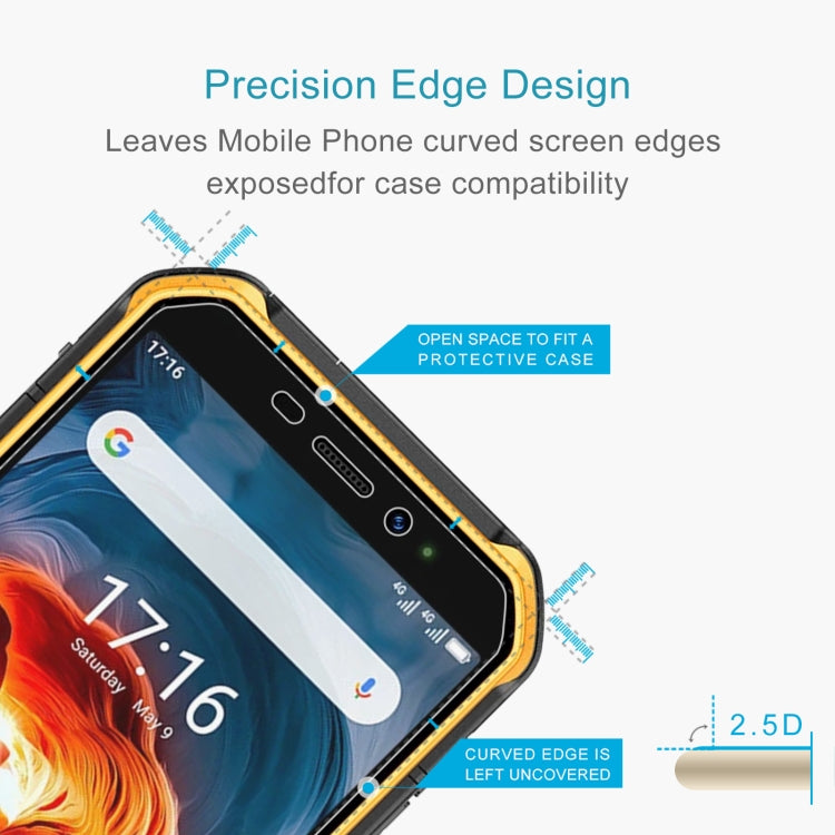 For Ulefone Armor X7 Pro 50 PCS 0.26mm 9H 2.5D Tempered Glass Film - Others by buy2fix | Online Shopping UK | buy2fix