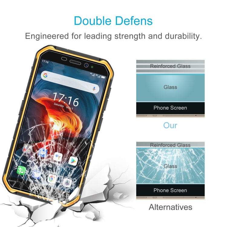 For Ulefone Armor X7 Pro 50 PCS 0.26mm 9H 2.5D Tempered Glass Film - Others by buy2fix | Online Shopping UK | buy2fix