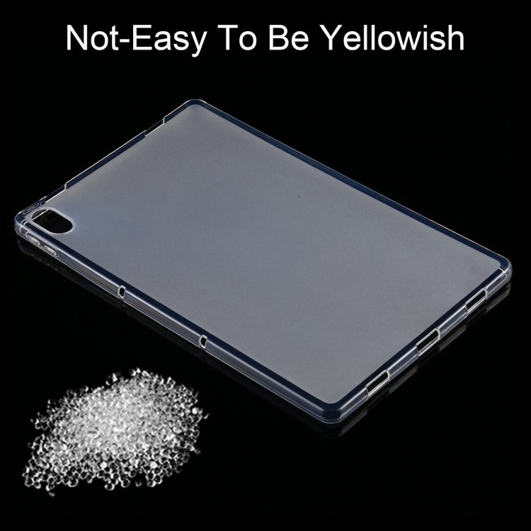 For Lenovo Tab P11 (TB-J606F) 0.75mm Ultra-thin Outside Glossy Inside Frosted TPU Protective Case - Lenovo by buy2fix | Online Shopping UK | buy2fix