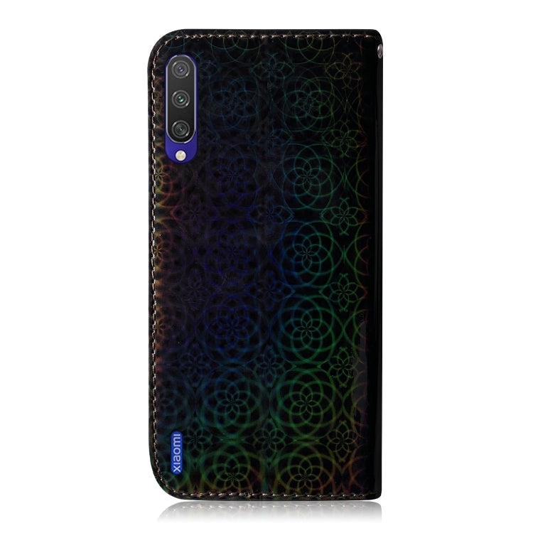 For Xiaomi Mi A3 / CC9e Solid Color Colorful Magnetic Buckle Horizontal Flip PU Leather Case with Holder & Card Slots & Wallet & Lanyard(Black) - Xiaomi Cases by buy2fix | Online Shopping UK | buy2fix