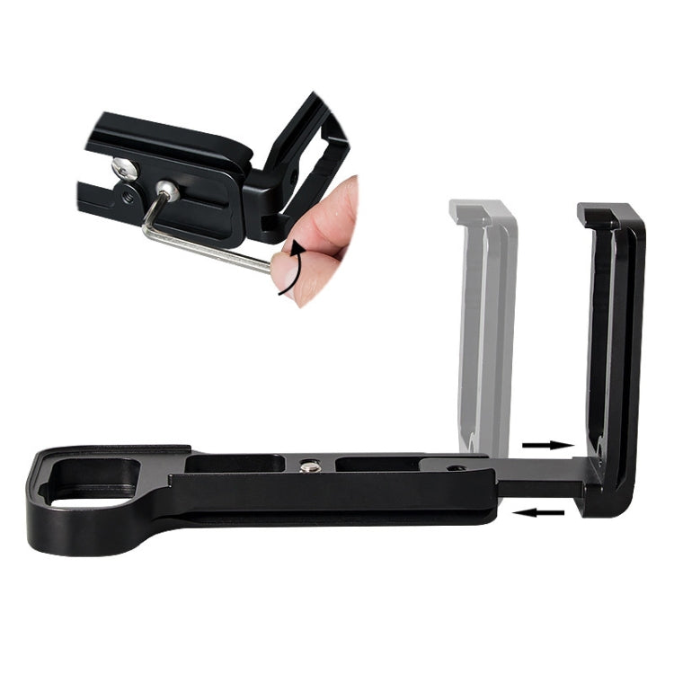BEXIN A73 L-plate Camera Vertical Clapper for A7M3 A7III A7RIII Camera(Black) - L-Bracket by BEXIN | Online Shopping UK | buy2fix