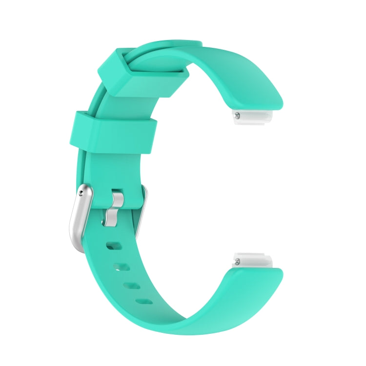 For Fitbit Inspire 2 TPE Watch Band, Size:S(Mint Green) - Watch Bands by buy2fix | Online Shopping UK | buy2fix