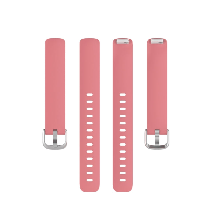 For Fitbit Inspire 2 TPE Watch Band, Size:L(Red) - Watch Bands by buy2fix | Online Shopping UK | buy2fix