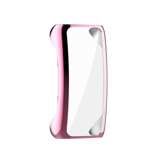 For Fitbit Inspire 2 Full Coverage PC Protective Case Cover(Pink) by buy2fix
