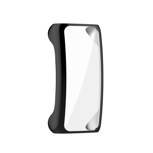 For Fitbit Inspire 2 Full Coverage PC Protective Case Cover(Black) by buy2fix