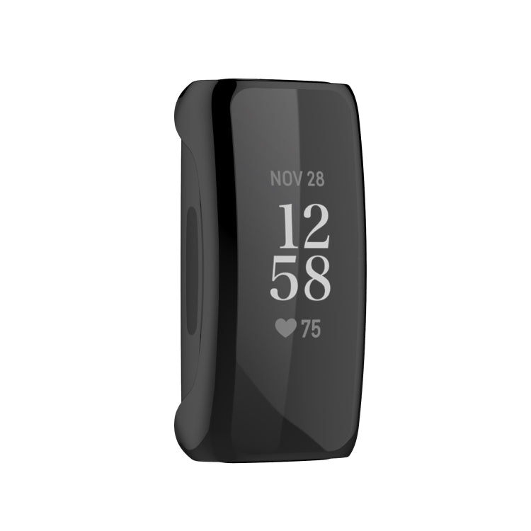 For Fitbit Inspire 2 Full Coverage PC Protective Case Cover(Black) - Watch Cases by buy2fix | Online Shopping UK | buy2fix