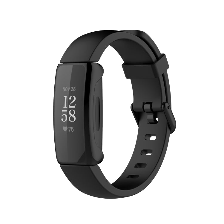 For Fitbit Inspire 2 Full Coverage PC Protective Case Cover(Black) - Watch Cases by buy2fix | Online Shopping UK | buy2fix