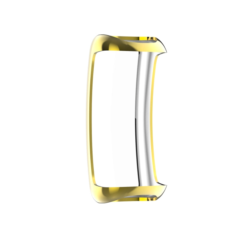 For Fitbit Inspire 2 Full Coverage TPU Protective Case Cover(Gold) - Watch Cases by buy2fix | Online Shopping UK | buy2fix
