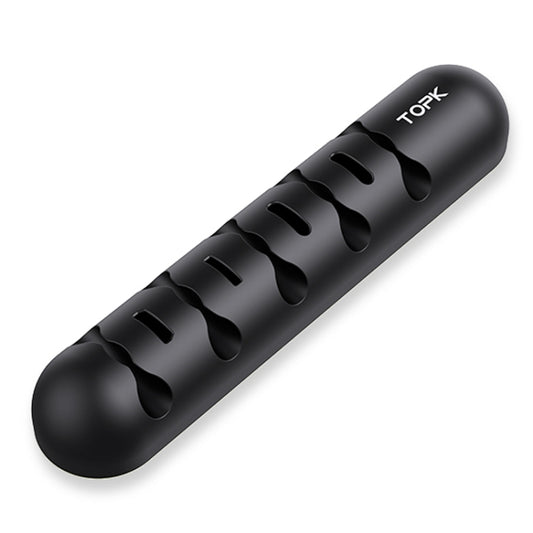 TOPK L35 Desktop Cable Organizer Data Cable Earphone Storage Cable Fixer Magnetic Head Storage Cable Organizer by TOPK