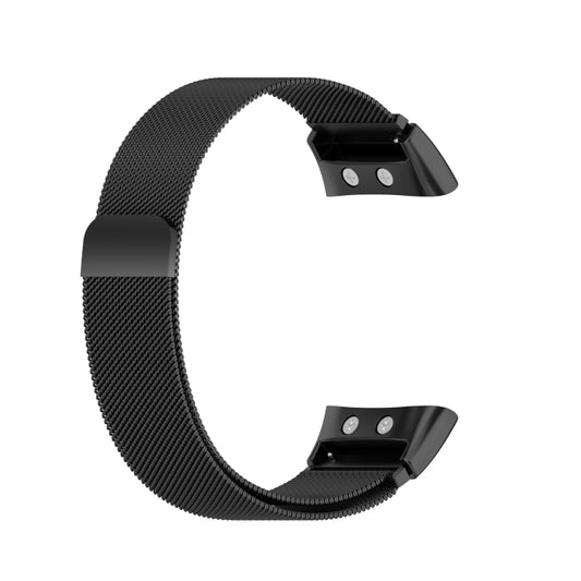 For Garmin Forerunner 45 / 45S / Swim 2 Milanese Watch Band(Black) - Watch Bands by buy2fix | Online Shopping UK | buy2fix