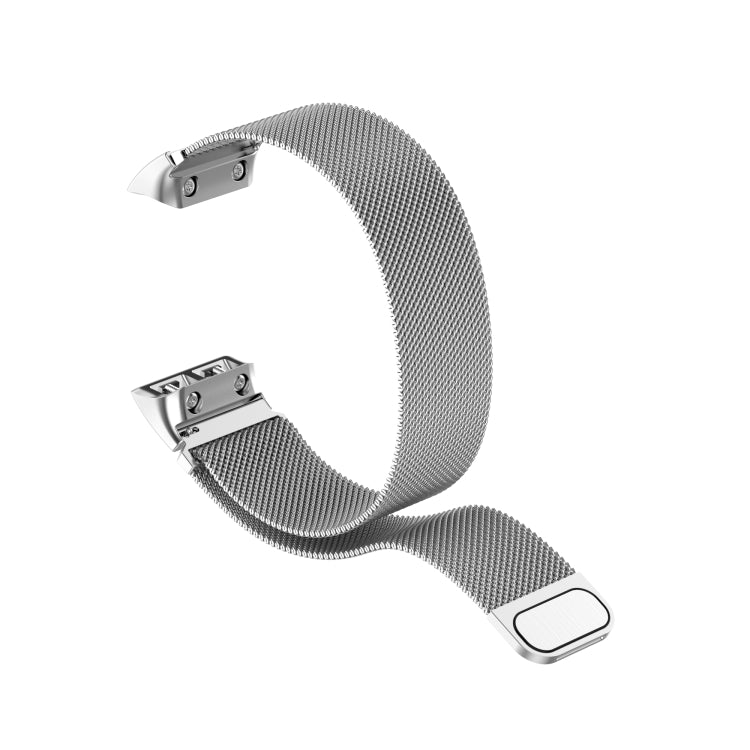 For Garmin Forerunner 35 / 30 Milanese Watch Band(Silver) - Watch Bands by buy2fix | Online Shopping UK | buy2fix