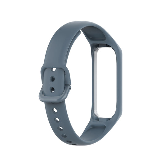 For Samsung Galaxy Fit 2 Silicone Watch Band(Grey) - Watch Bands by buy2fix | Online Shopping UK | buy2fix