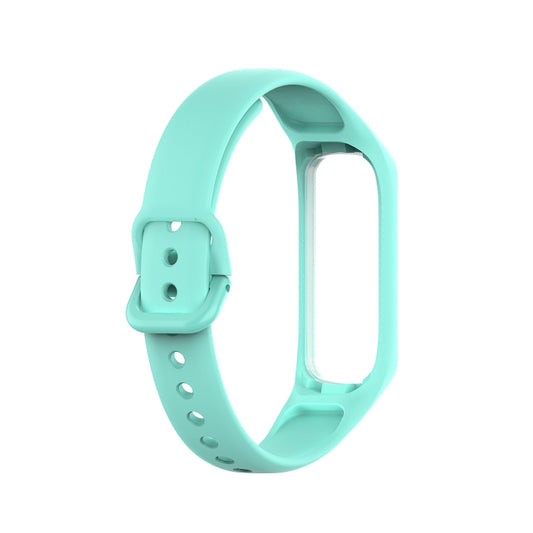 For Samsung Galaxy Fit 2 Silicone Watch Band(Mint Green) by buy2fix