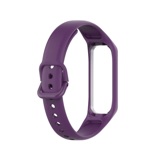 For Samsung Galaxy Fit 2 Silicone Watch Band(Purple) by buy2fix