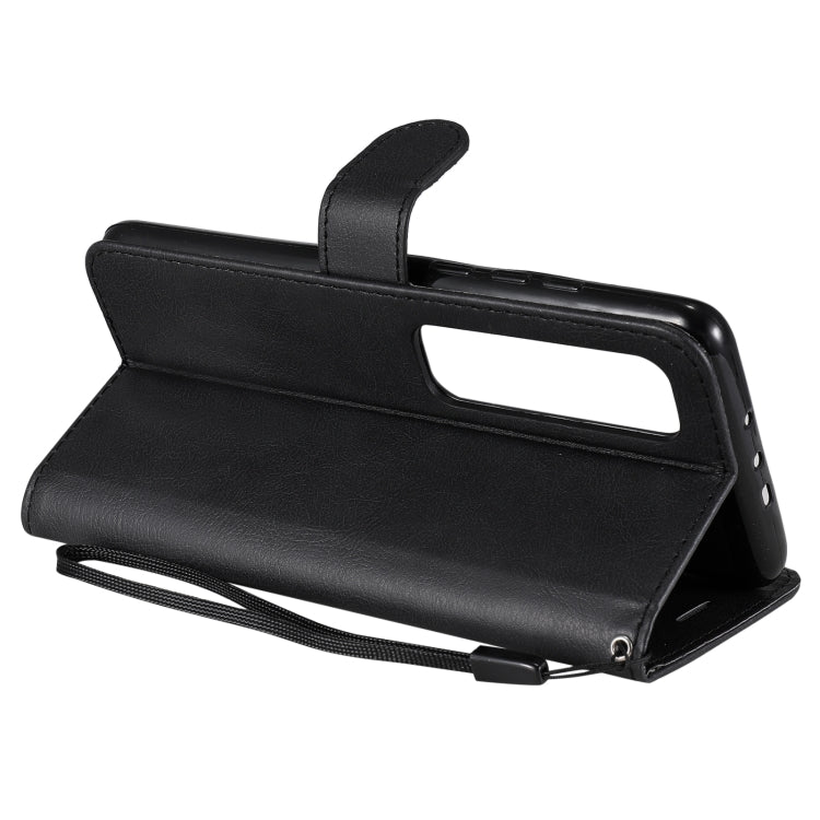 For Xiaomi Poco X3 NFC Solid Color Horizontal Flip Protective Leather Case with Holder & Card Slots & Wallet & Photo Frame & Lanyard(Black) - Xiaomi Cases by buy2fix | Online Shopping UK | buy2fix