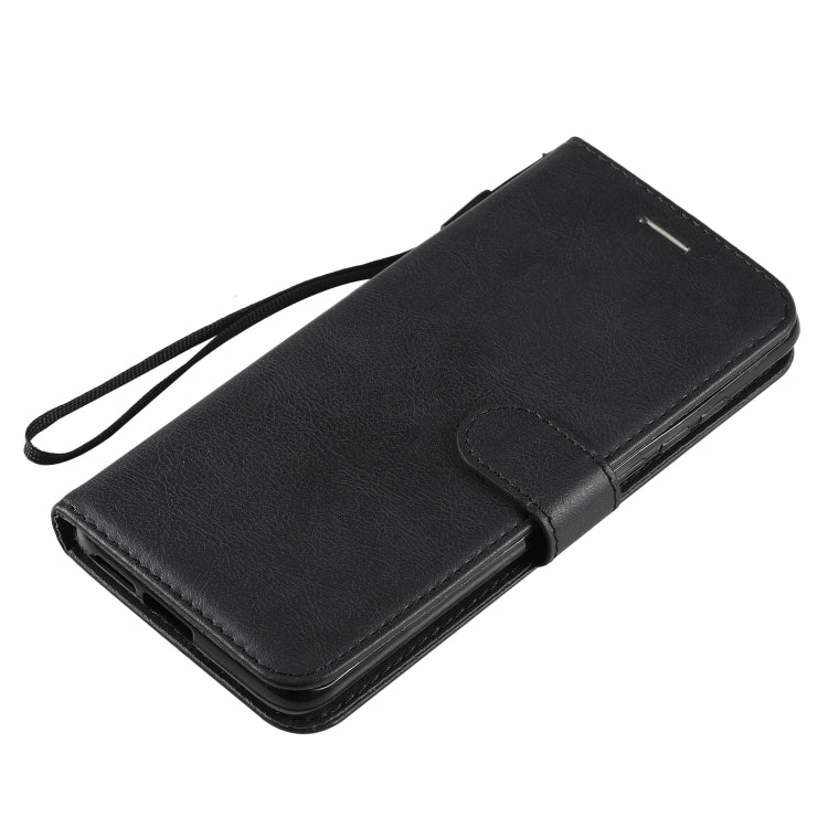For Xiaomi Poco X3 NFC Solid Color Horizontal Flip Protective Leather Case with Holder & Card Slots & Wallet & Photo Frame & Lanyard(Black) - Xiaomi Cases by buy2fix | Online Shopping UK | buy2fix