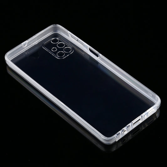 For Samsung Galaxy M51 PC+TPU Ultra-Thin Double-Sided All-Inclusive Transparent Case by buy2fix