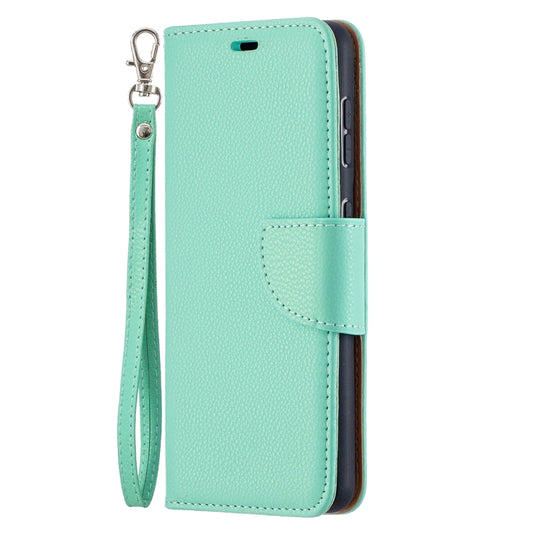For Samsung Galaxy S21 5G Litchi Texture Pure Color Horizontal Flip Leather Case with Holder & Card Slots & Wallet & Lanyard(Green) by buy2fix