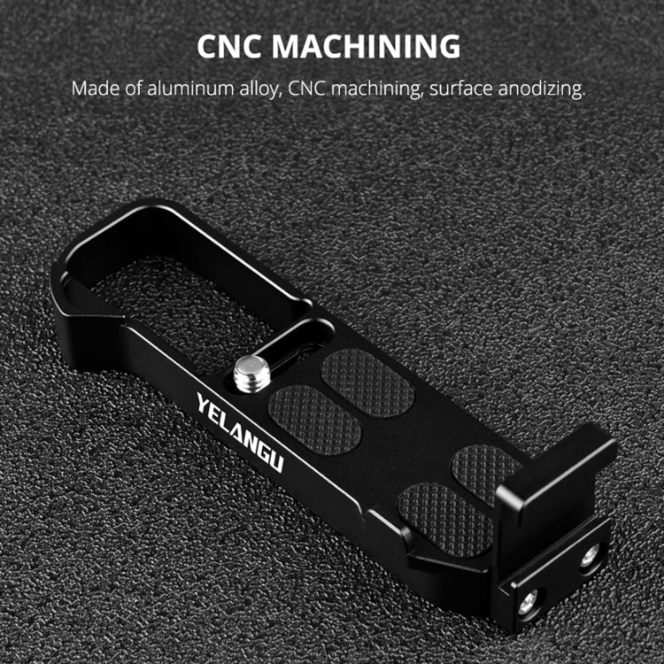 YELANGU CL9 Camera Expansion Board L Plate for Canon G7X2/ G7X23 - L-Bracket by YELANGU | Online Shopping UK | buy2fix