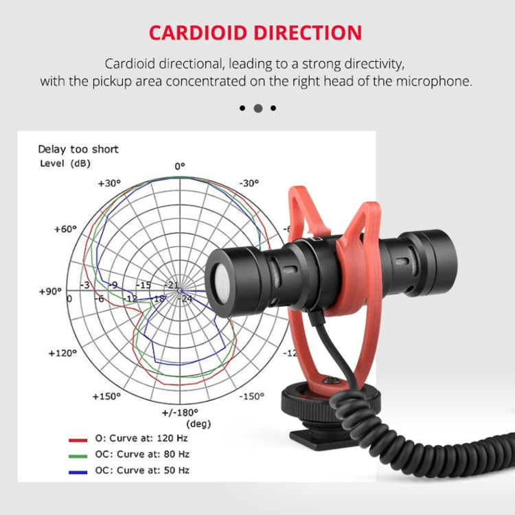 YELANGU MIC11 SLR Camera Mobile Phone Two-way Recording Microphone - Microphone by YELANGU | Online Shopping UK | buy2fix