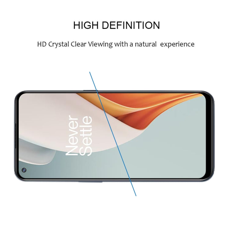 For OnePlus Nord N100 Full Glue Full Screen Tempered Glass Film - OnePlus Tempered Glass by buy2fix | Online Shopping UK | buy2fix