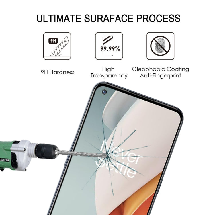 For OnePlus Nord N100 Full Glue Full Screen Tempered Glass Film - OnePlus Tempered Glass by buy2fix | Online Shopping UK | buy2fix