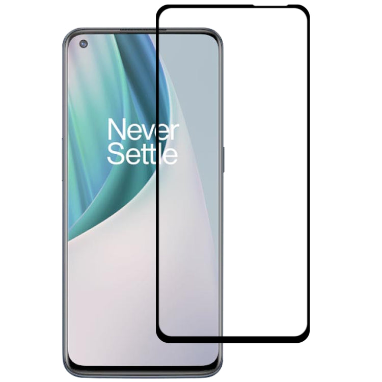 For OnePlus Nord N10 5G Full Glue Full Screen Tempered Glass Film - OnePlus Tempered Glass by buy2fix | Online Shopping UK | buy2fix