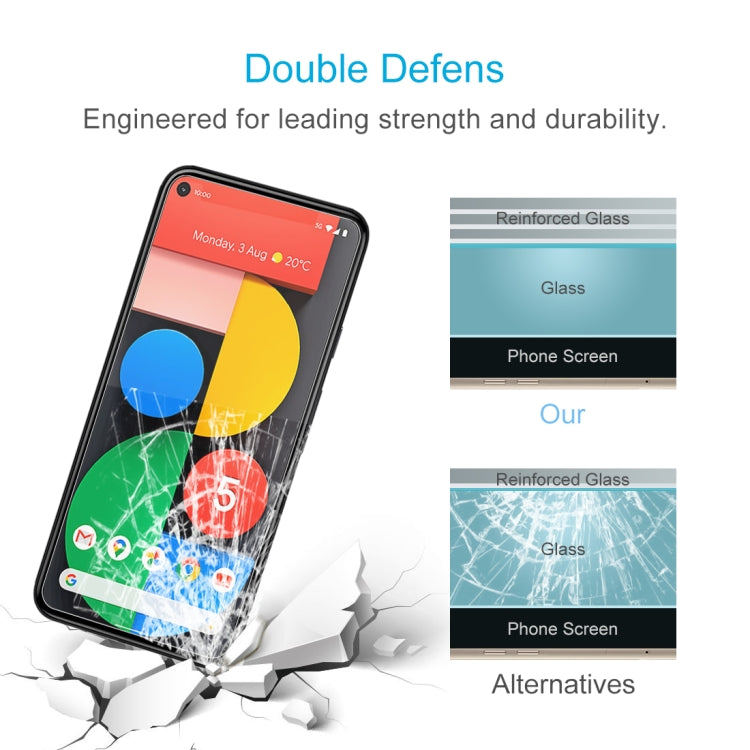 For Google Pixel 5 0.26mm 9H 2.5D Tempered Glass Film - Google Tempered Glass by DIYLooks | Online Shopping UK | buy2fix