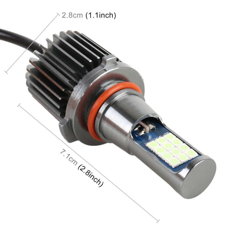 9005 2 PCS DC12-24V / 10.5W Car Fog Lights with 24LEDs SMD-3030 & Constant Current, Box Packaging(Ice Blue Light) - Fog / Driving Lights by buy2fix | Online Shopping UK | buy2fix