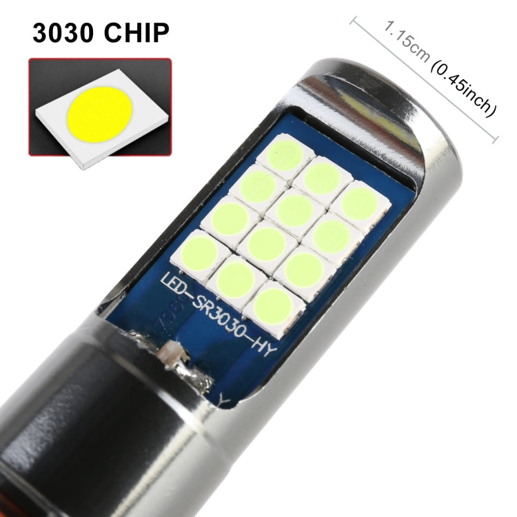 H3 2 PCS DC12-24V / 10.5W Car Fog Lights with 24LEDs SMD-3030 & Constant Current, Box Packaging(Ice Blue Light) - Fog / Driving Lights by buy2fix | Online Shopping UK | buy2fix