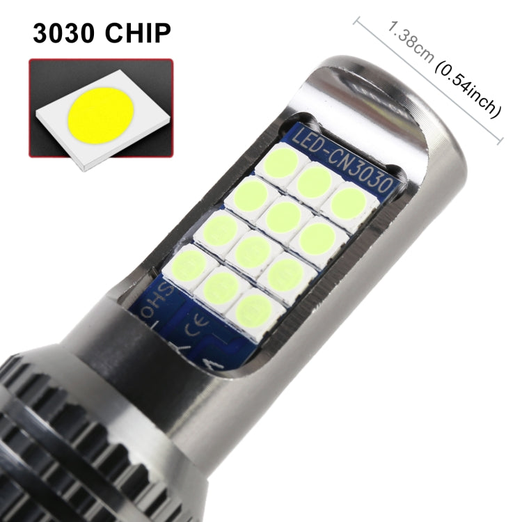 9006 2 PCS DC12-24V / 8.6W Car Fog Lights with 24LEDs SMD-3030 & Constant Current, Bag Packagin(Ice Blue Light) - Fog / Driving Lights by buy2fix | Online Shopping UK | buy2fix