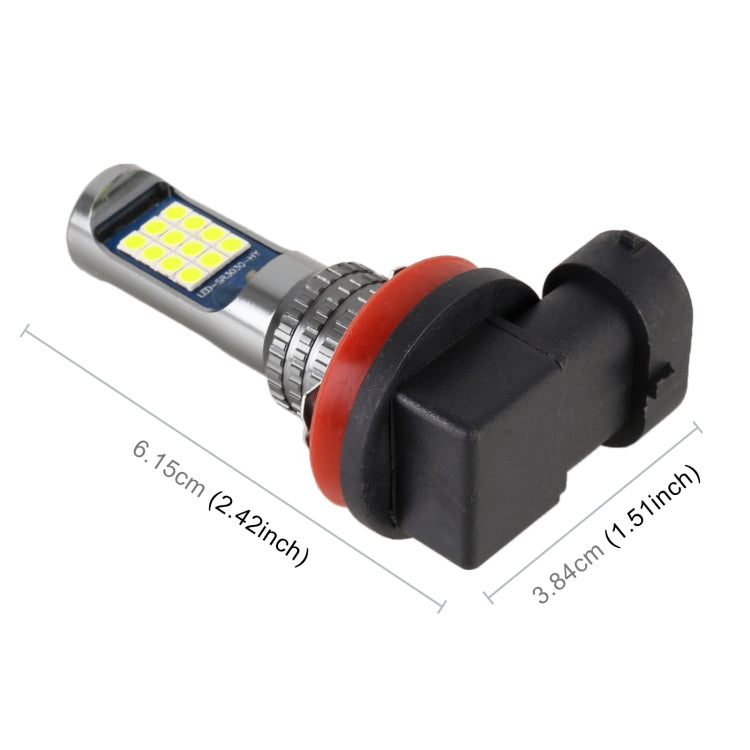 H11 / H8 2 PCS DC12-24V / 8.6W Car Fog Lights with 24LEDs SMD-3030 & Constant Current, Bag Packagin(Lime Light) - Fog / Driving Lights by buy2fix | Online Shopping UK | buy2fix