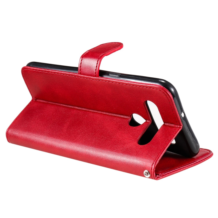 For LG K41S / K51S Fashion Calf Texture Zipper Horizontal Flip Leather Case with Holder & Card Slots & Wallet(Red) - LG Cases by buy2fix | Online Shopping UK | buy2fix