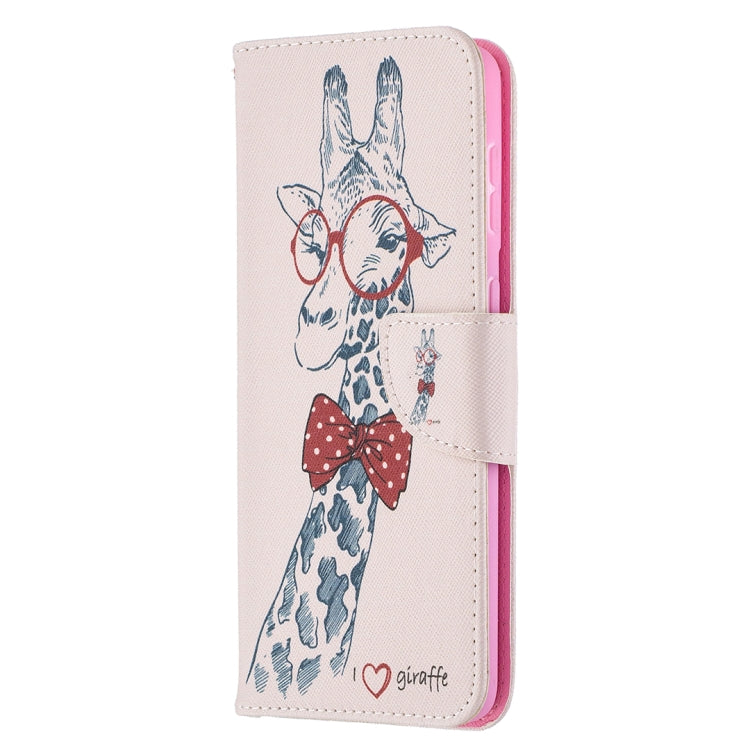 For Samsung Galaxy S21+ 5G Colored Drawing Pattern Horizontal Flip Leather Case with Holder & Card Slots & Wallet(Deer) - Galaxy S21+ 5G Cases by buy2fix | Online Shopping UK | buy2fix
