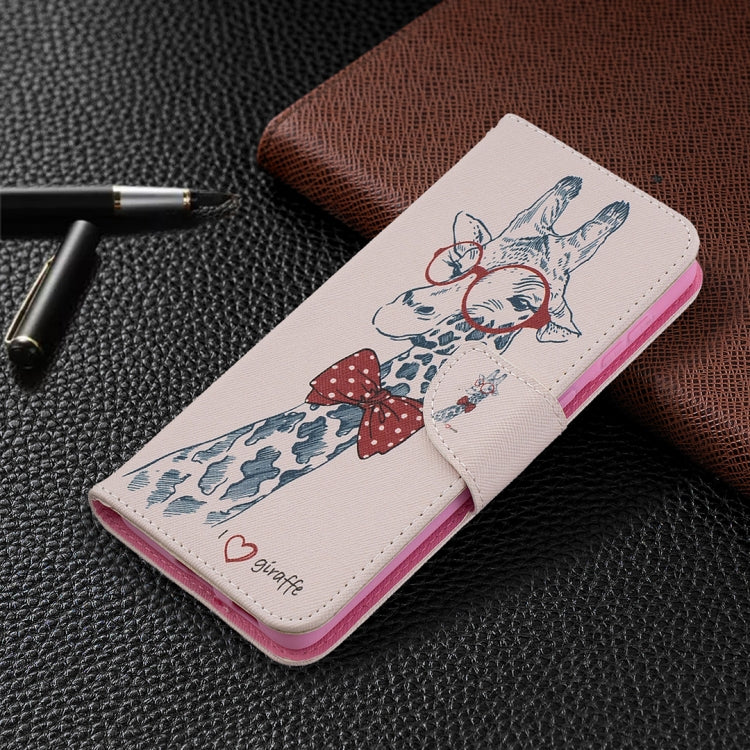 For Samsung Galaxy S21+ 5G Colored Drawing Pattern Horizontal Flip Leather Case with Holder & Card Slots & Wallet(Deer) - Galaxy S21+ 5G Cases by buy2fix | Online Shopping UK | buy2fix