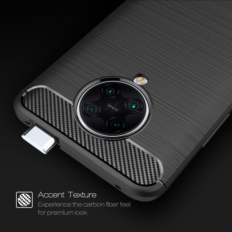 For Xiaomi Redmi K30 Ultra Brushed Texture Carbon Fiber TPU Case(Black) - Xiaomi Cases by buy2fix | Online Shopping UK | buy2fix