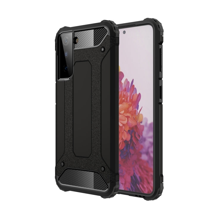 For Samsung Galaxy S21 5G Magic Armor TPU + PC Combination Case(Black) - Galaxy S21 5G Cases by buy2fix | Online Shopping UK | buy2fix