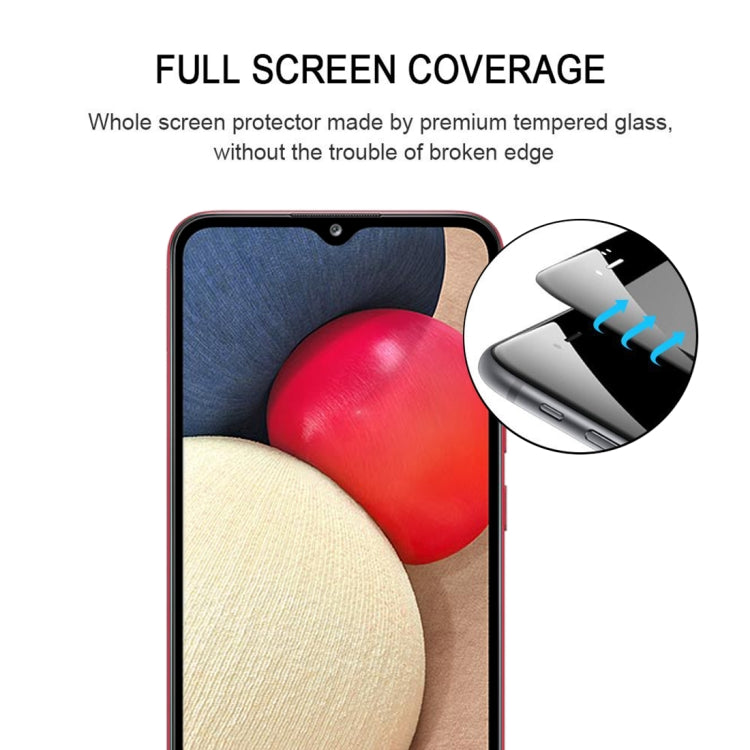 For Samsung Galaxy A02s 25 PCS Full Glue Full Screen Tempered Glass Film - Galaxy Tempered Glass by buy2fix | Online Shopping UK | buy2fix