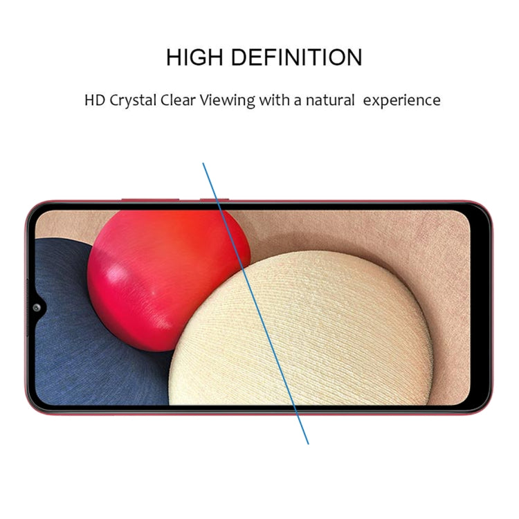 For Samsung Galaxy A02s 25 PCS Full Glue Full Screen Tempered Glass Film - Galaxy Tempered Glass by buy2fix | Online Shopping UK | buy2fix
