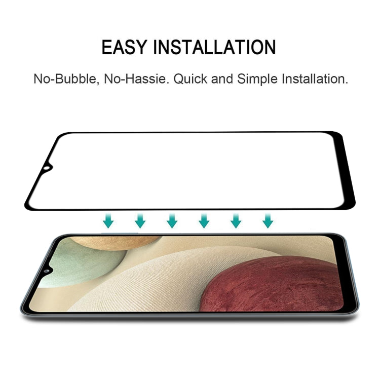 For Samsung Galaxy A12 5G / A12 / A12 Nacho / M12 / A13 5G 25 PCS Full Glue Full Screen Tempered Glass Film - Galaxy Tempered Glass by buy2fix | Online Shopping UK | buy2fix