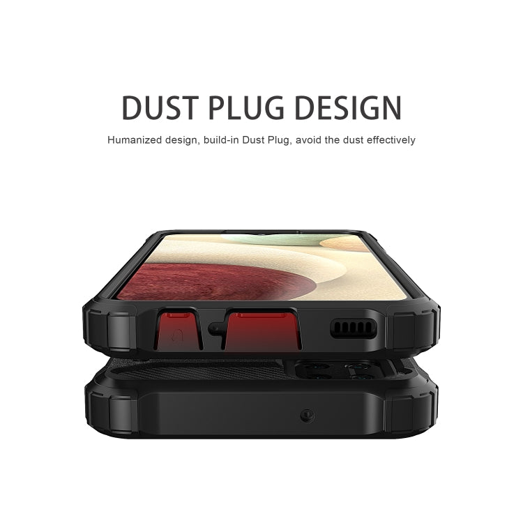 For Samsung Galaxy A12 Magic Armor TPU + PC Combination Case(Gold) - Galaxy Phone Cases by buy2fix | Online Shopping UK | buy2fix