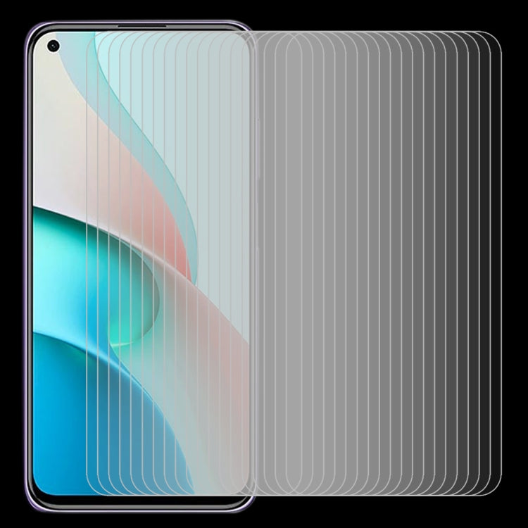 For Xiaomi Redmi Note 9 5G 50 PCS 0.26mm 9H 2.5D Tempered Glass Film by buy2fix