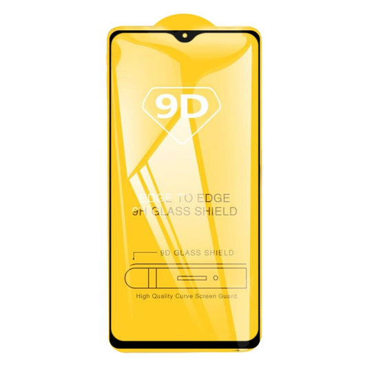 For Xiaomi Redmi Note 9 4G 9D Full Glue Full Screen Tempered Glass Film by buy2fix